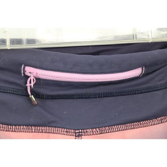 Lululemon Beachscape Groovy Run Pink Purple Ombré Shorts Size 6 - Picture 5 of 6